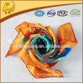 digital printed 14mm square twill silk scarf 90*90cm